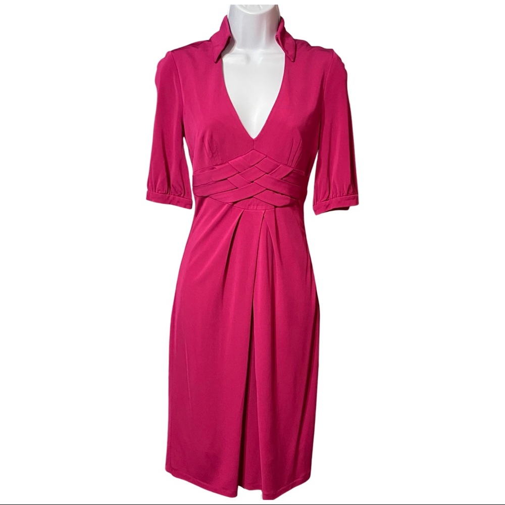 Karen Millen Pink Midi Dress